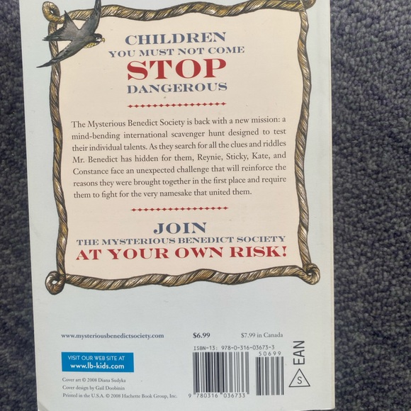 The Mysterious Benedict Society And The Perilous Journey by Trenton Lee Stewart - Picture 5 of 5